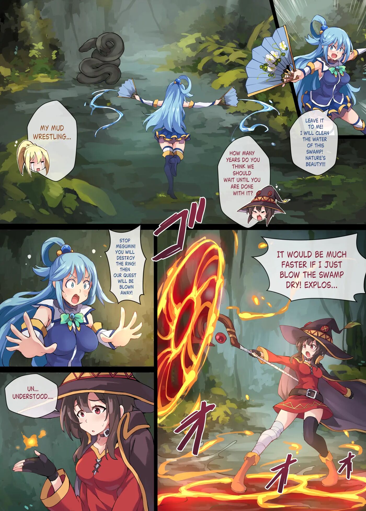 Kono Subarashii Wrestle Quest! Chapter 1000 Page 5